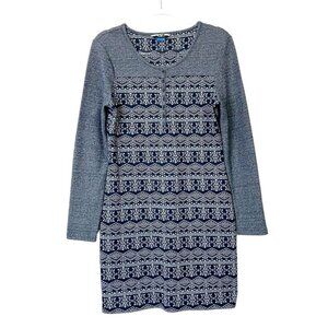 Kavu Henley Dress Womens Size Small Long Sleeve Knit